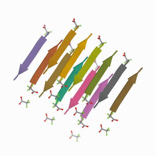 AALALL SEGMENT FROM THE NUCLEOPROTEIN OF SARS-COV-2, RESIDUES 217-222, CRYSTAL FORM 1 7LTU