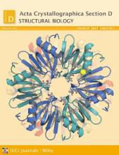 Hfq homolog on the Cover of Acta Cryst. D from Twitter Cover Image from Twitter