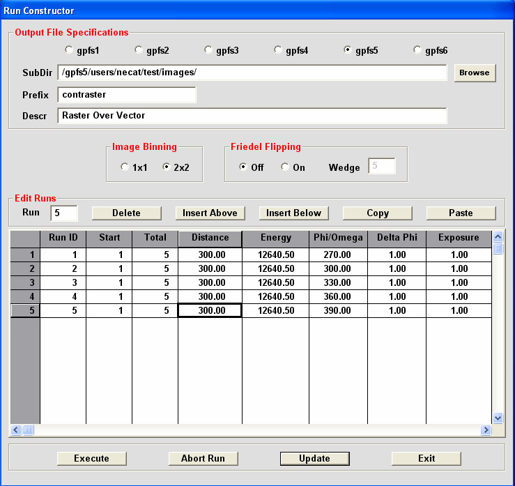 raster_run  constructor dialog